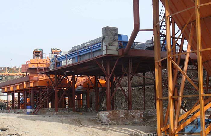 选煤机械实物图