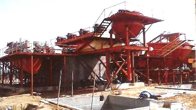 成套洗煤机械实物图