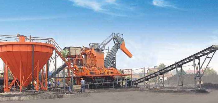 洗煤设备实物图