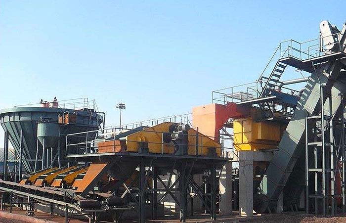 洗煤设备实物图