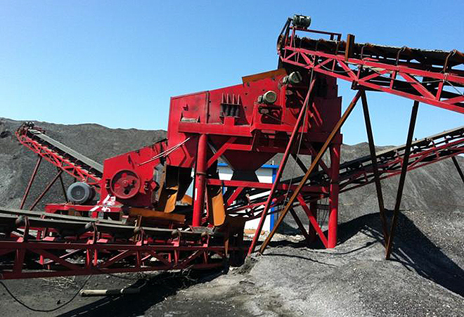 选煤机械实物图